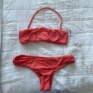 BCBG Generation Coral Bikini Set